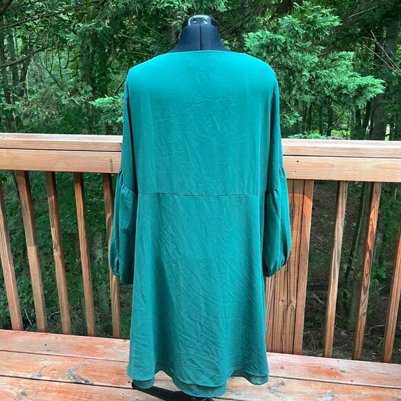 Seta T Green Blouse - Picture 2 of 4